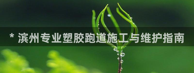 尊龙凯时app官网：* 滨州专业塑胶跑道施工与维护指南