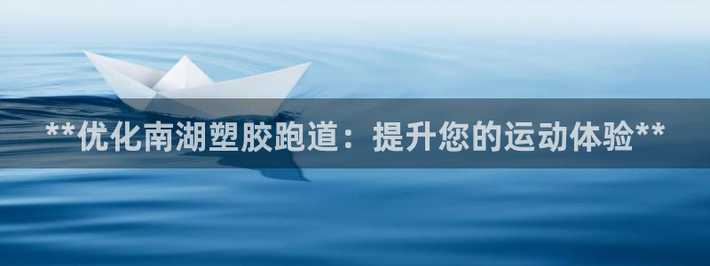 尊龙z6.con：**优化南湖塑胶跑道：提升您的运动