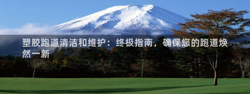 下载尊龙：塑胶跑道清洁和维护：终极指南，确保您的跑道焕
然一新