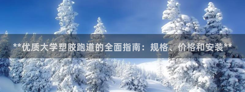 尊龙凯时人生就是博官网登录：**优质大学塑胶跑道的全