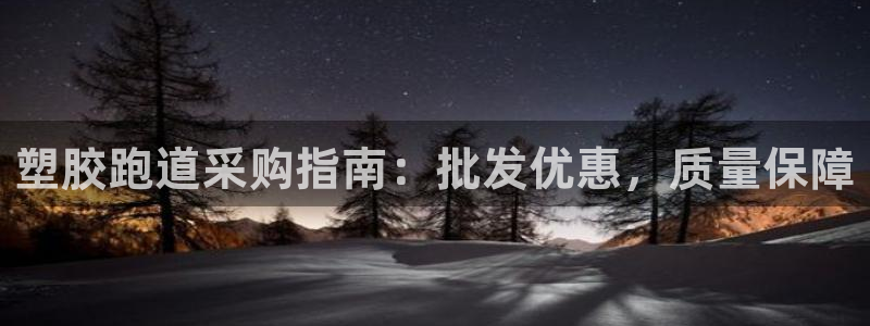 尊龙 6：塑胶跑道采购指南：批发优惠，质量保障