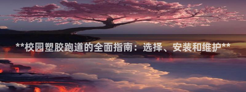 尊龙凯时 人生就是搏：**校园塑胶跑道的全面指南：选择、安装和维护**