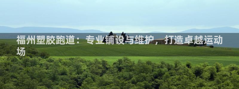尊龙凯时提不了款：福州塑胶跑道：专业铺设与维护，打造卓越运动
场