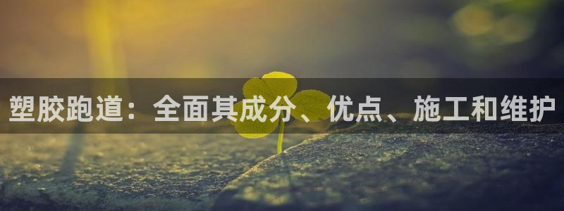 尊龙下载推荐网站：塑胶跑道：全面其成分、优点、施工和