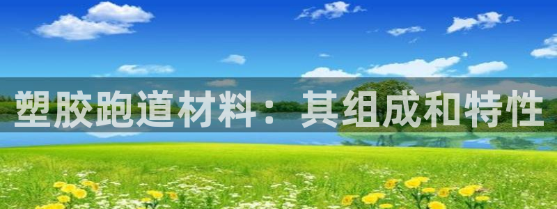 尊龙凯时美金能提取吗：塑胶跑道材料：其组成和特性