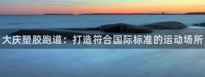 尊龙手机版：大庆塑胶跑道：打造符合国际标准的运动场所