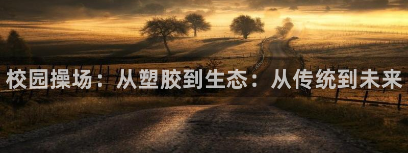 凯时登录首页,凯时K66：校园操场：从塑胶到生态：从传统到未